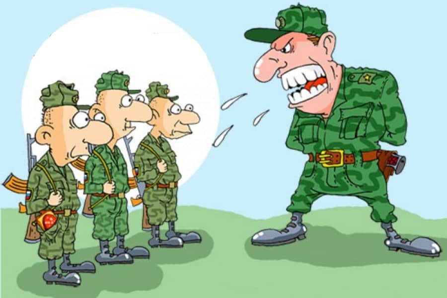 Анекдоты про военных